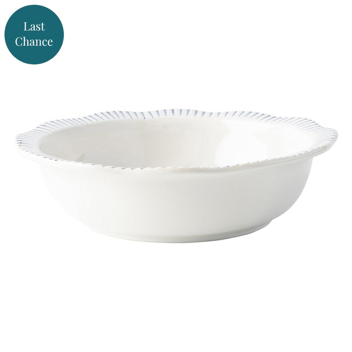 Sitio Stripe 12" Serving Bowl - Indigo
