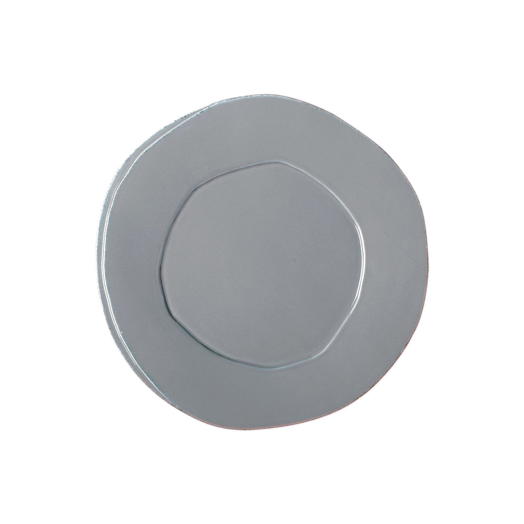 Lastra Gray European Dinner Plate