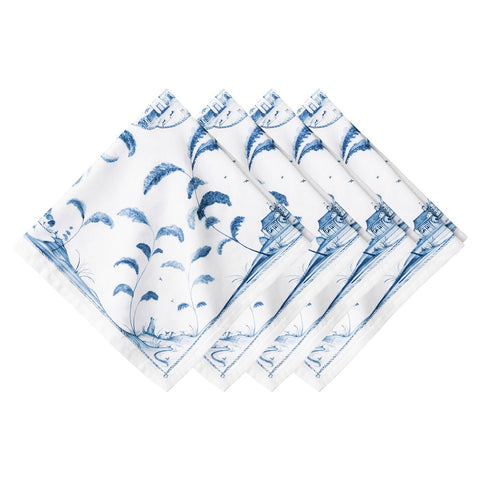 Country Estate Napkin Set/4 - Delft Blue