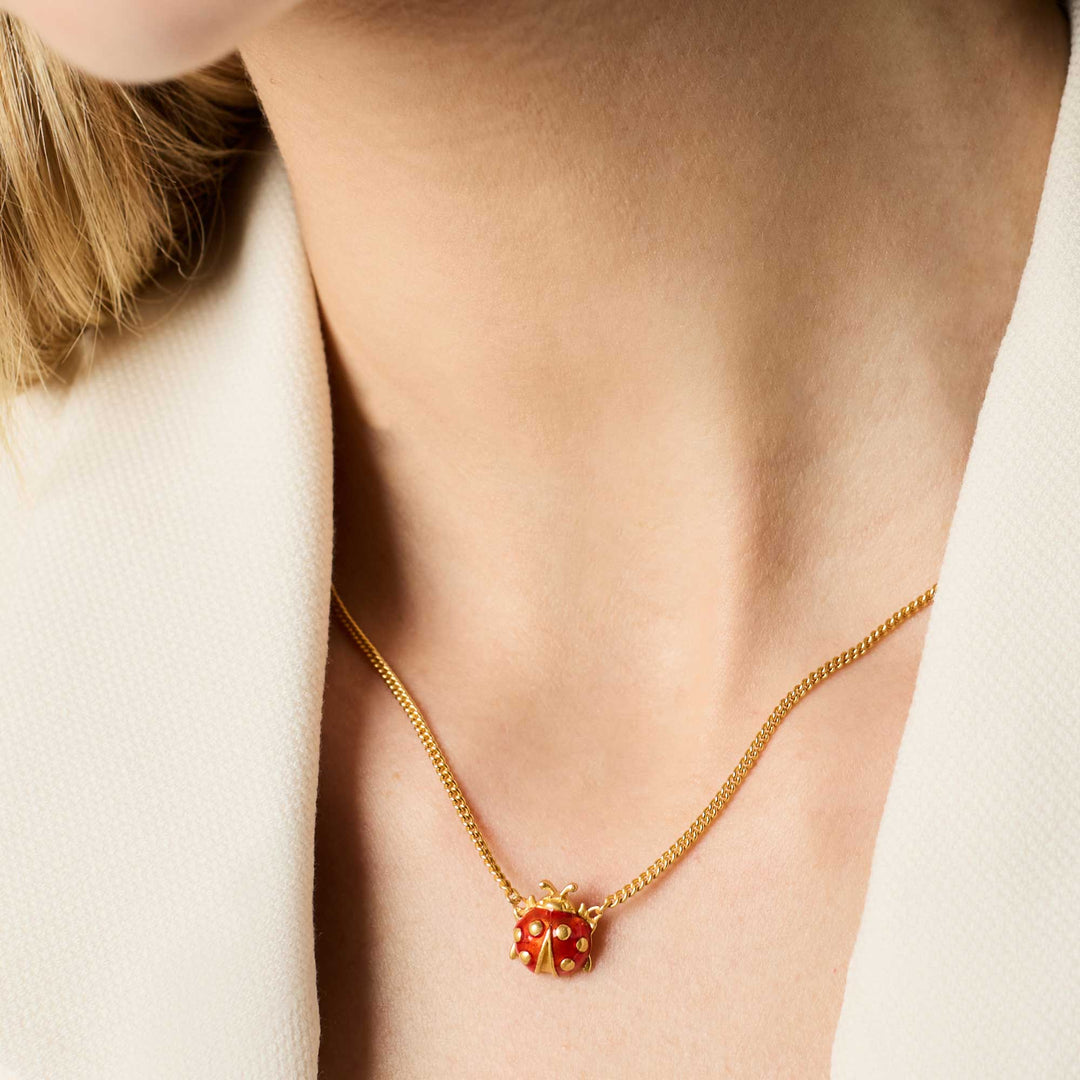 Ladybug Delicate Necklace