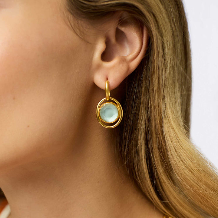 Laguna Hoop &amp; Charm Earring