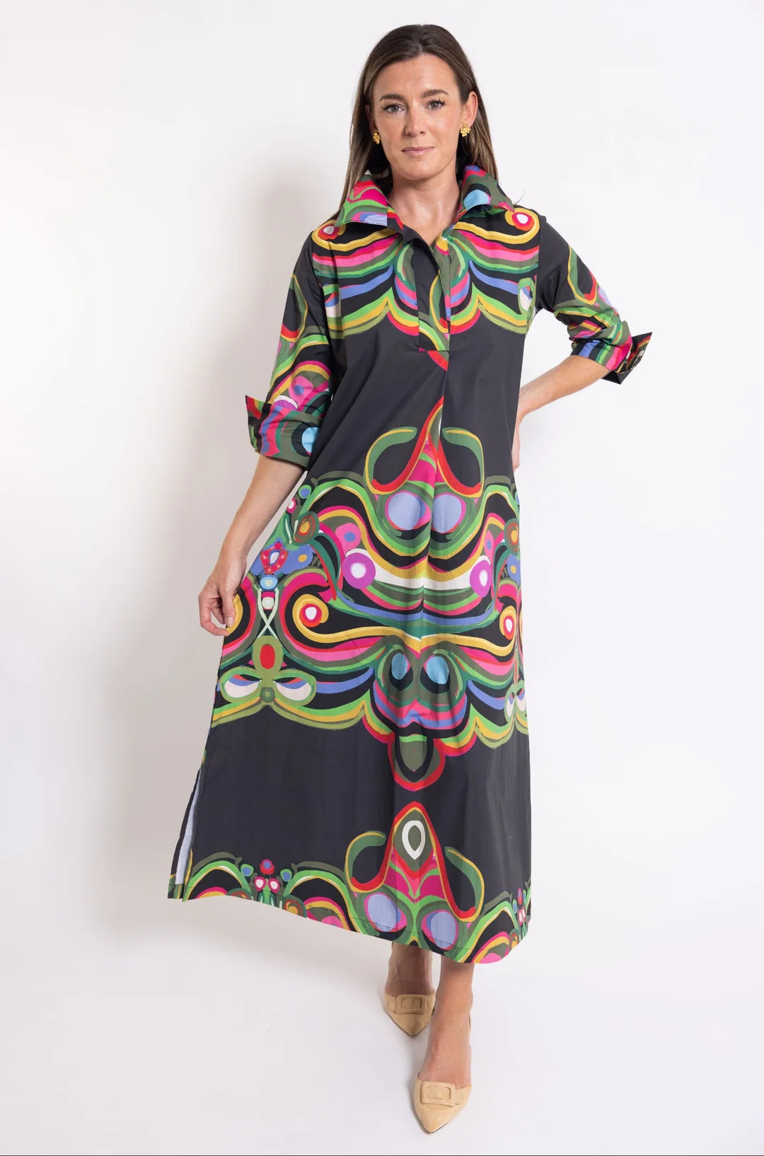 Merriweather© Ruthie Shirt Dress Long