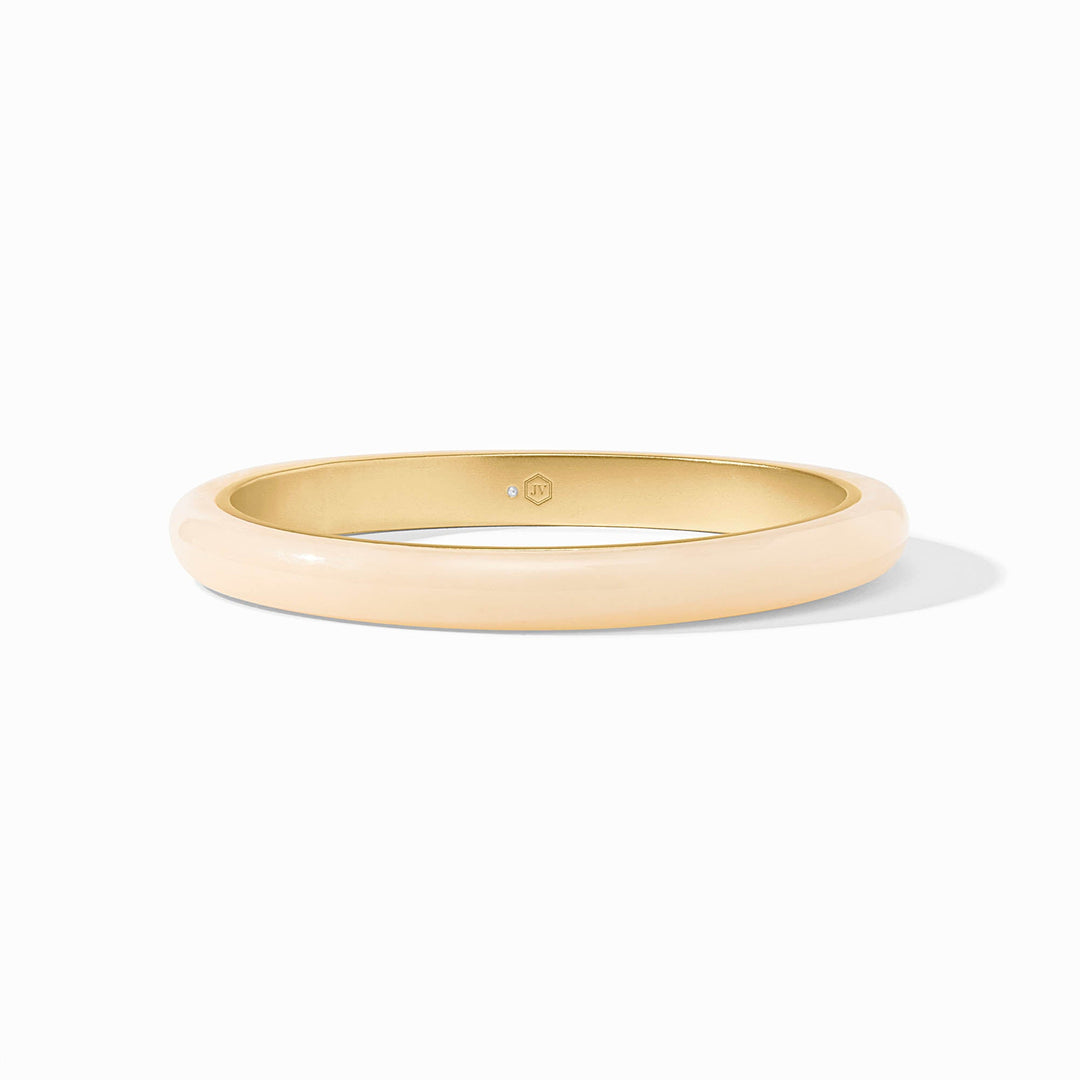Crescent Stone Bangle
