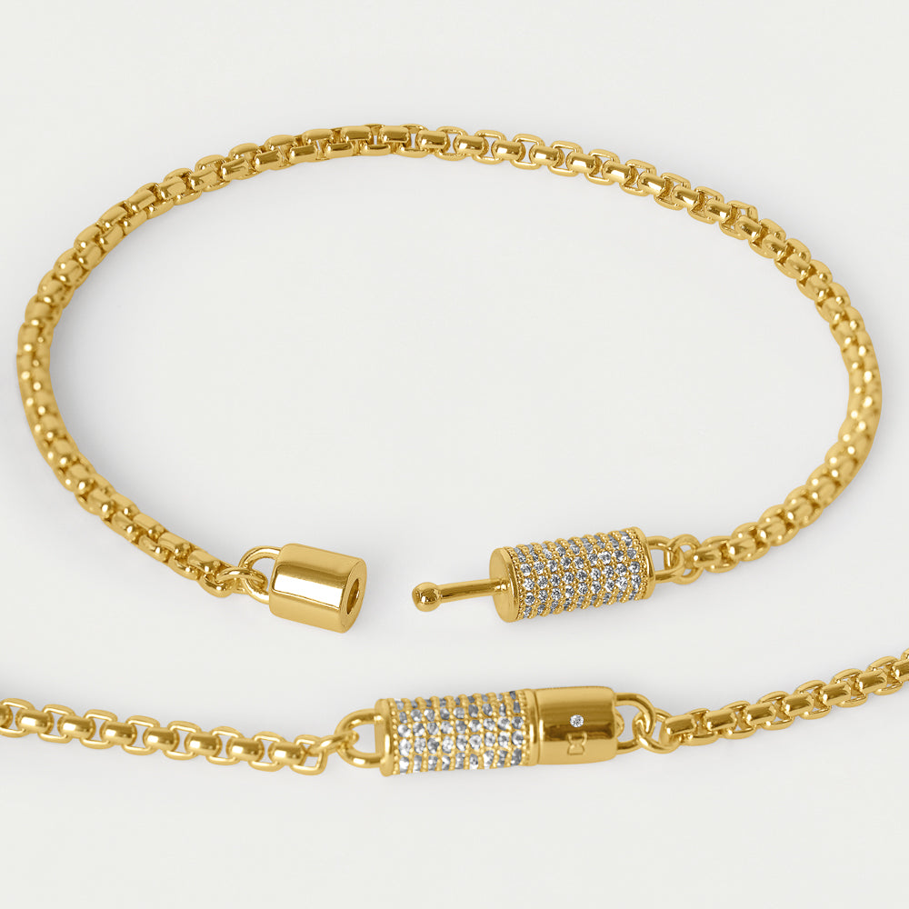 Juliette Pavé Station Necklace