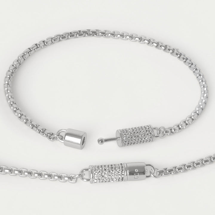 Juliette Pavé Station Necklace