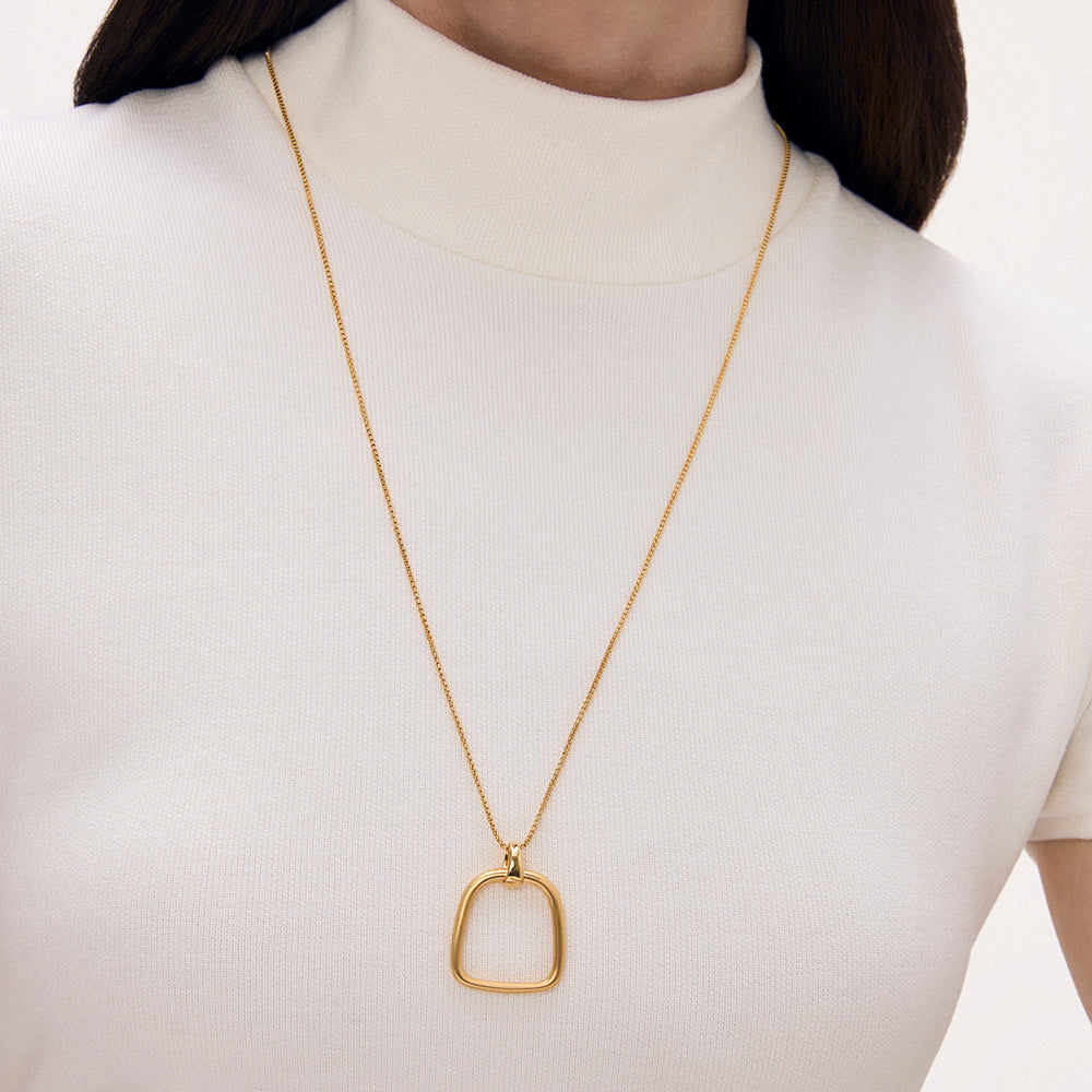 Montecito Long Pendant Necklace