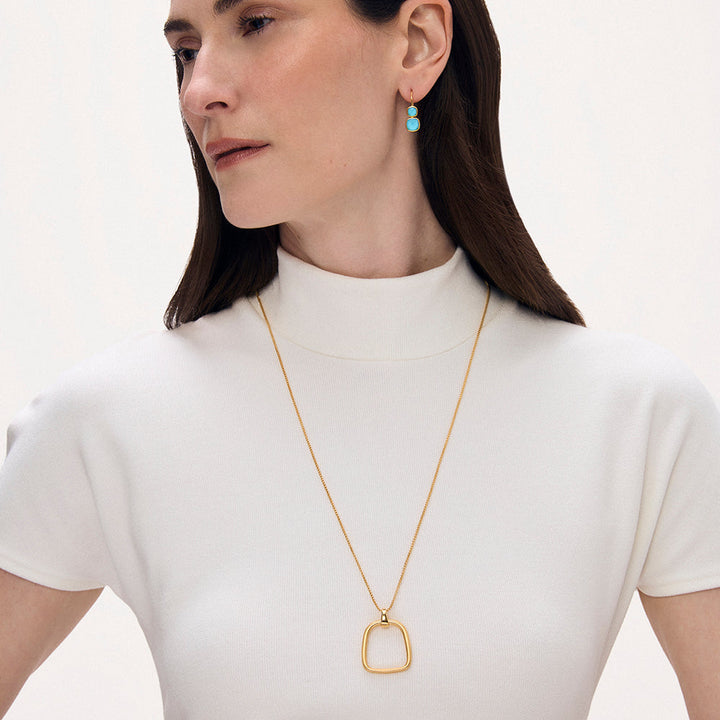 Montecito Long Pendant Necklace