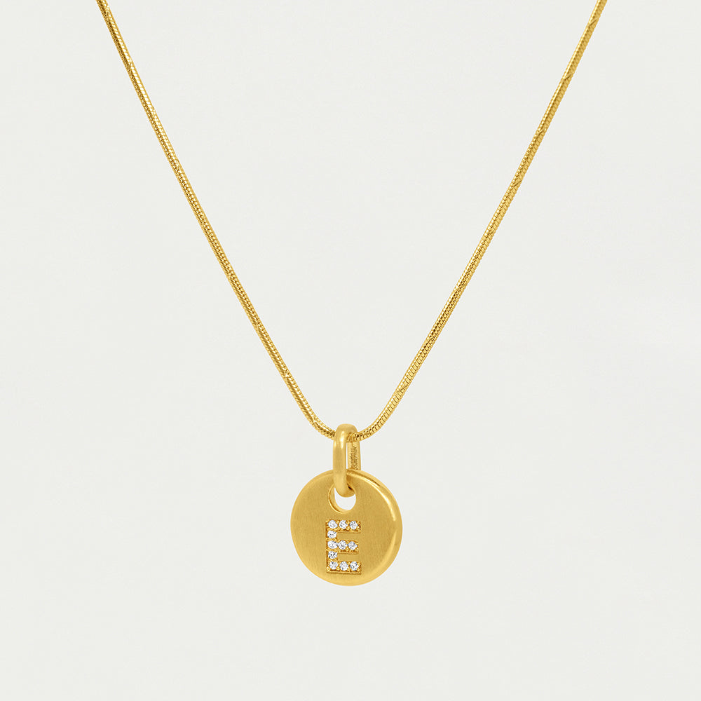 Pavé Initial Necklace