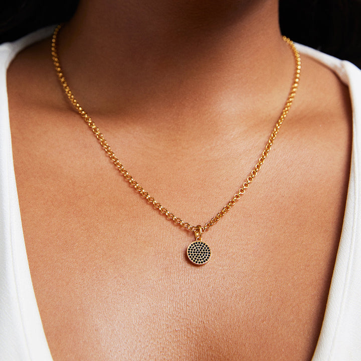 Petit Pavé Knockout Pendant