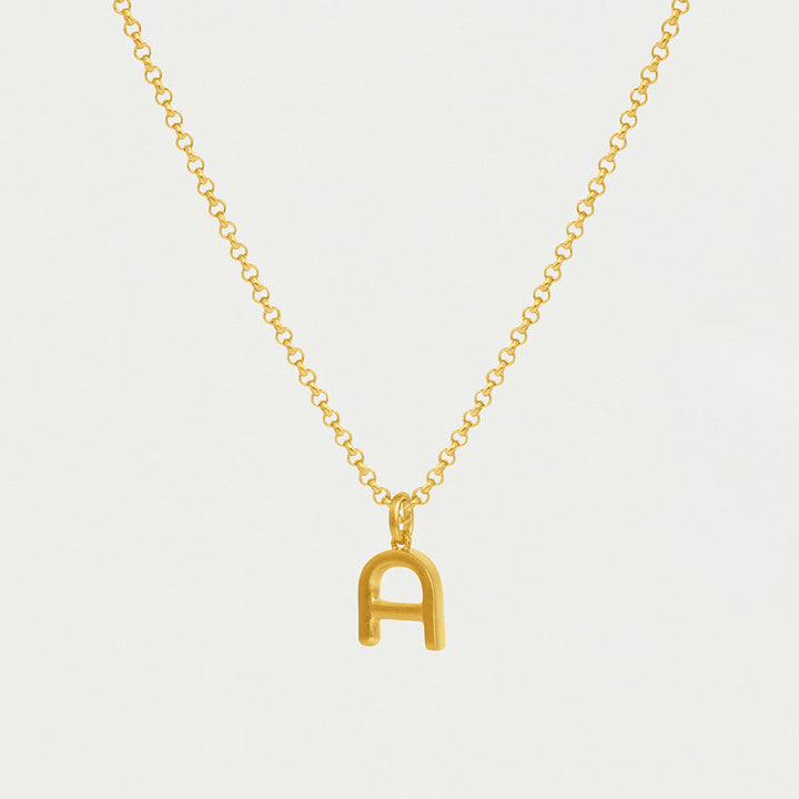 Initial Pendant - Gold