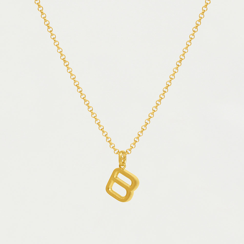 Initial Pendant - Gold