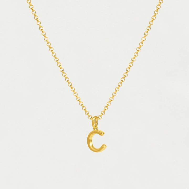 Initial Pendant - Gold
