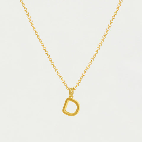 Initial Pendant - Gold