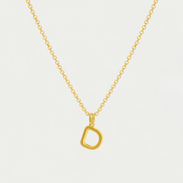 Initial Pendant - Gold