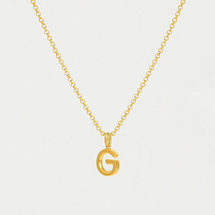 Initial Pendant - Gold