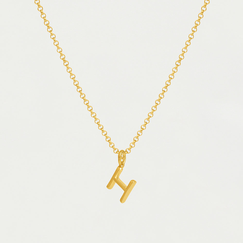 Initial Pendant - Gold