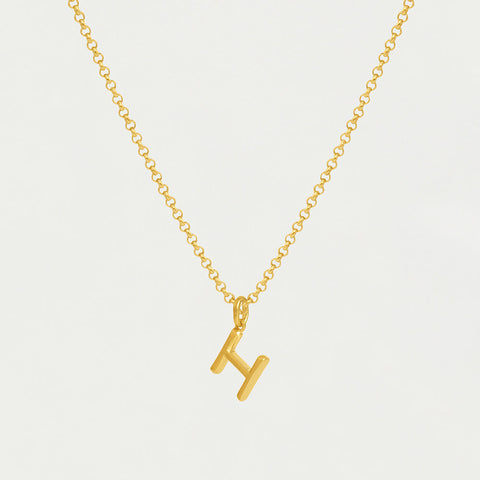 Initial Pendant - Gold