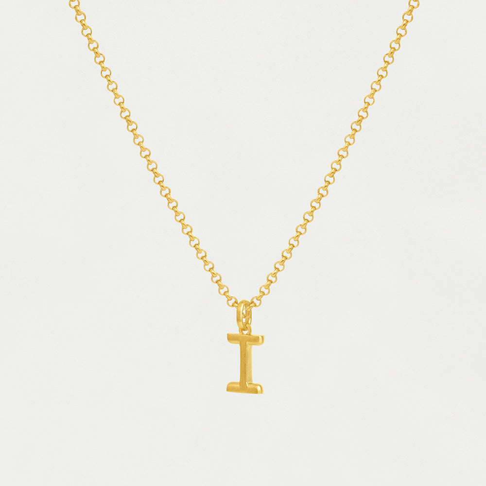 Initial Pendant - Gold