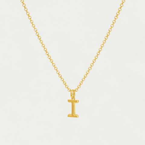 Initial Pendant - Gold