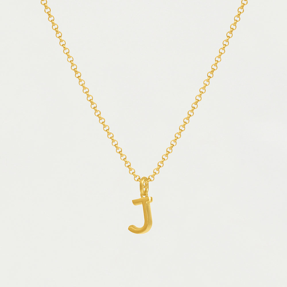 Initial Pendant - Gold