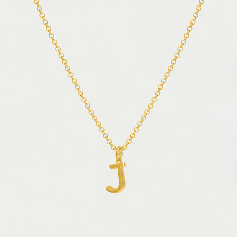 Initial Pendant - Gold