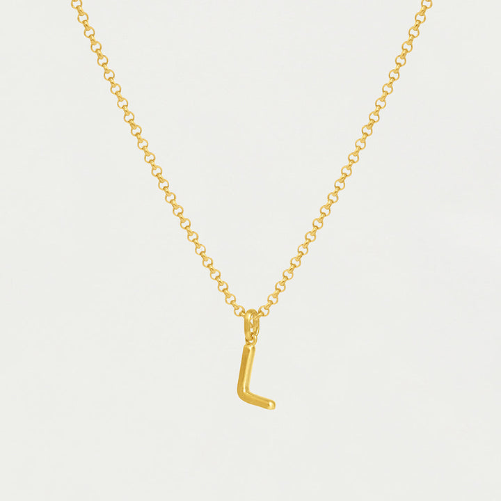 Initial Pendant - Gold