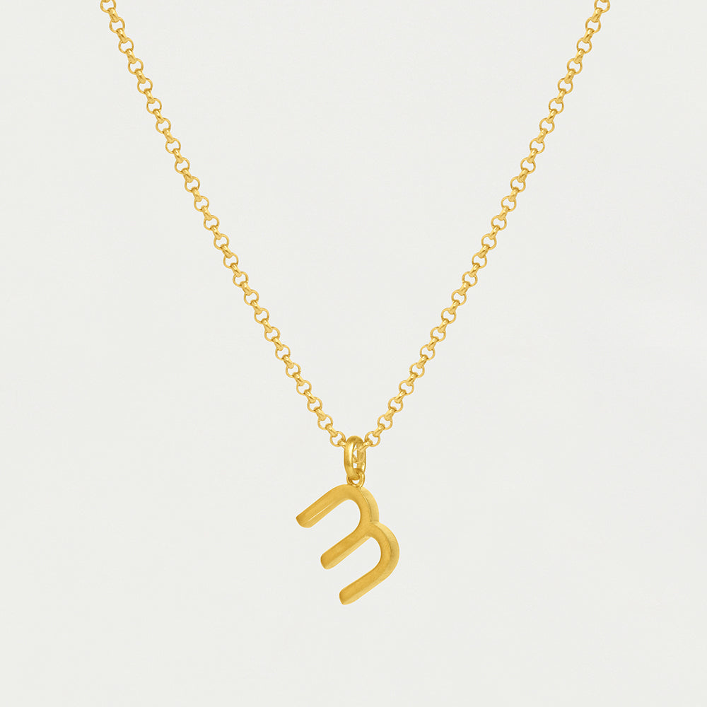 Initial Pendant - Gold