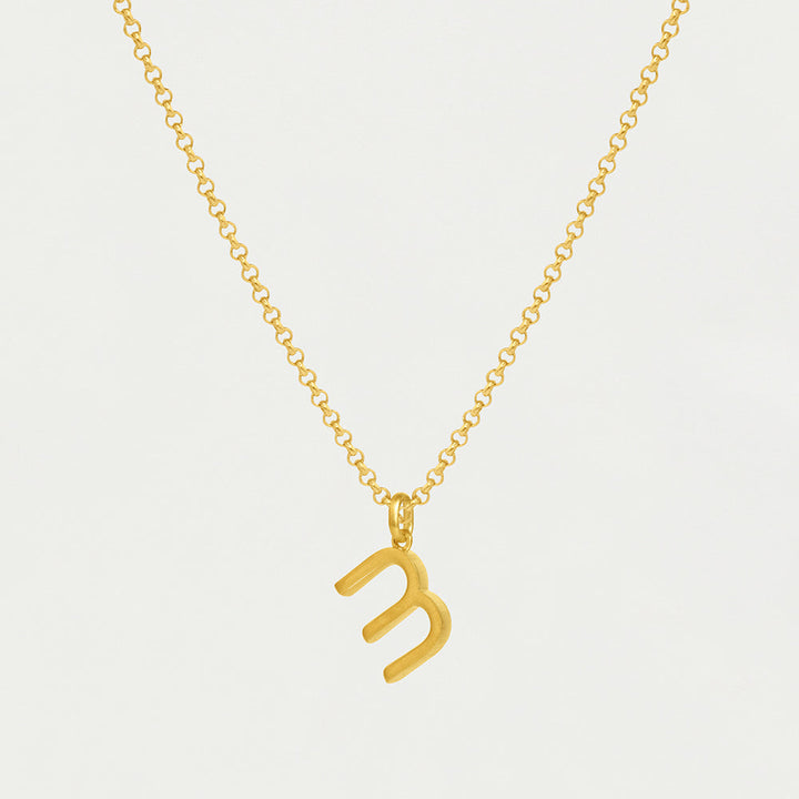 Initial Pendant - Gold