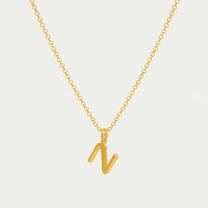 Initial Pendant - Gold