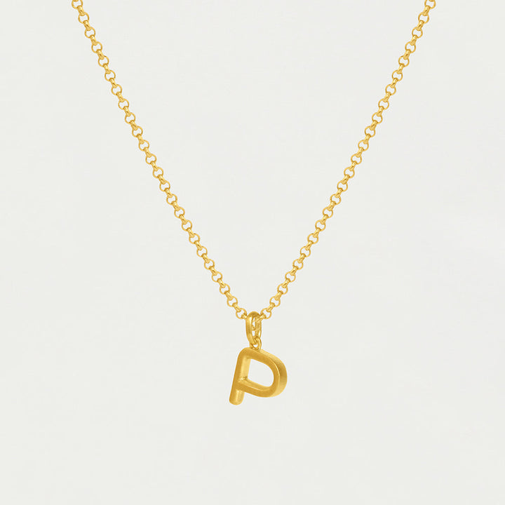 Initial Pendant - Gold