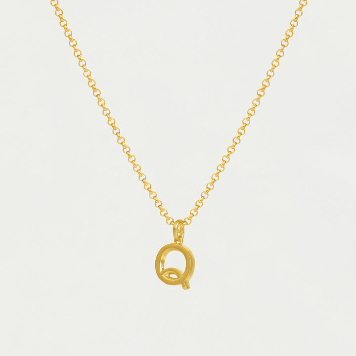 Initial Pendant - Gold