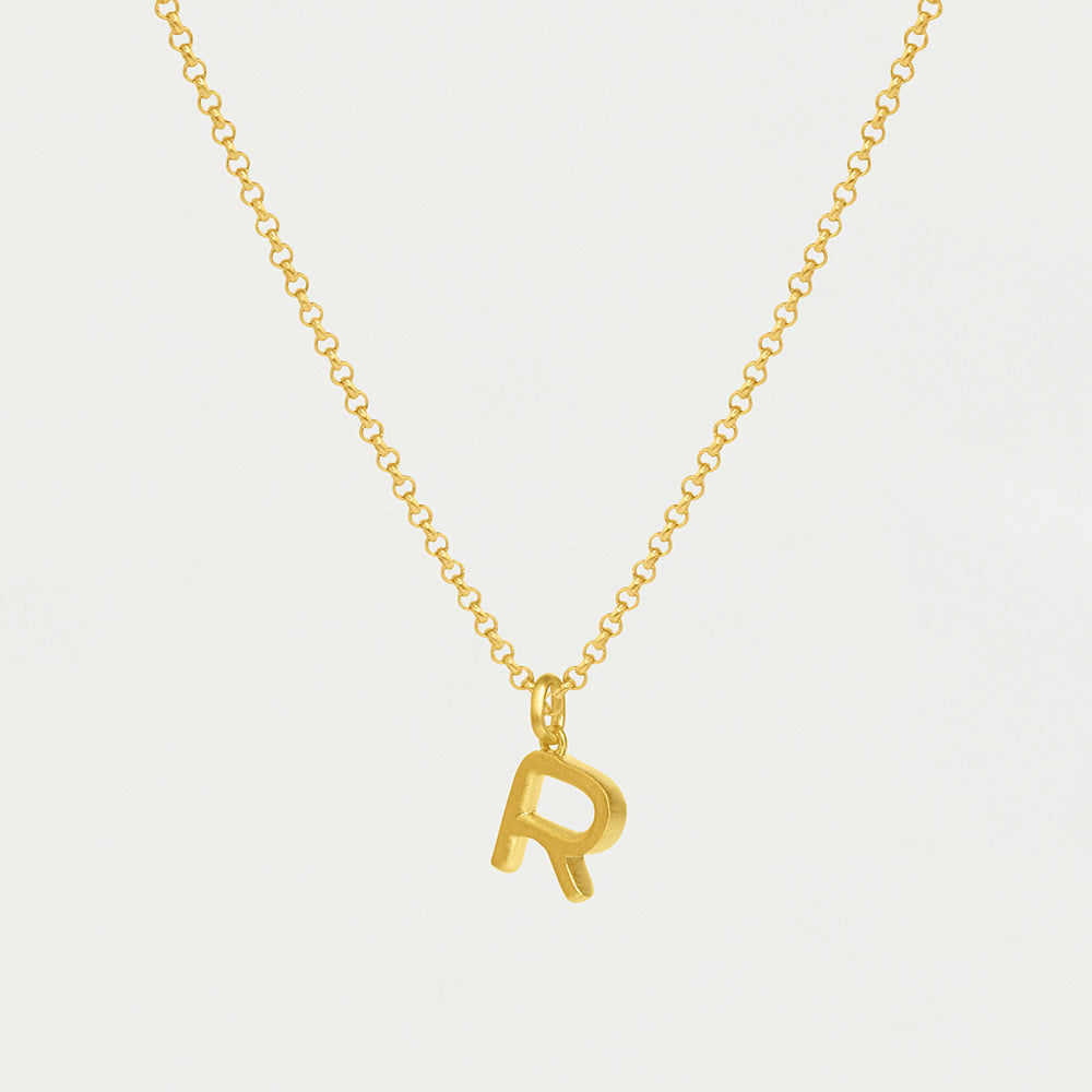Initial Pendant - Gold
