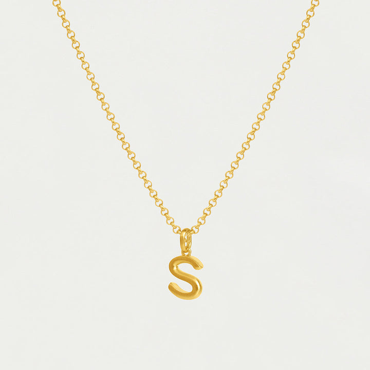 Initial Pendant - Gold