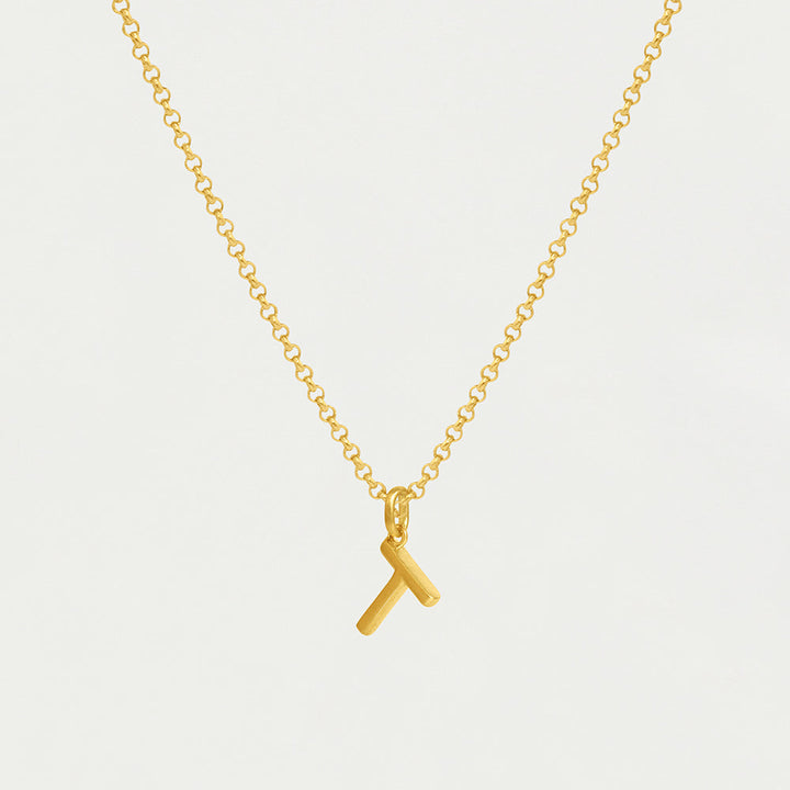 Initial Pendant - Gold