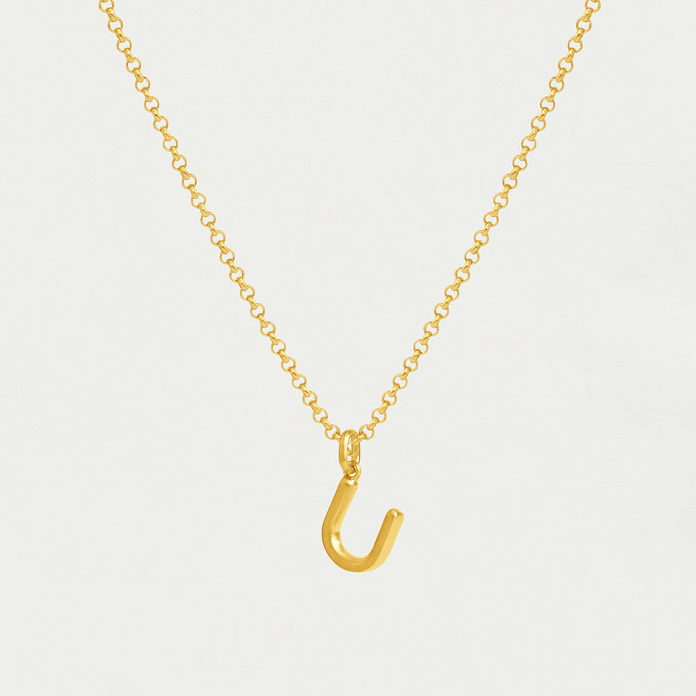 Initial Pendant - Gold