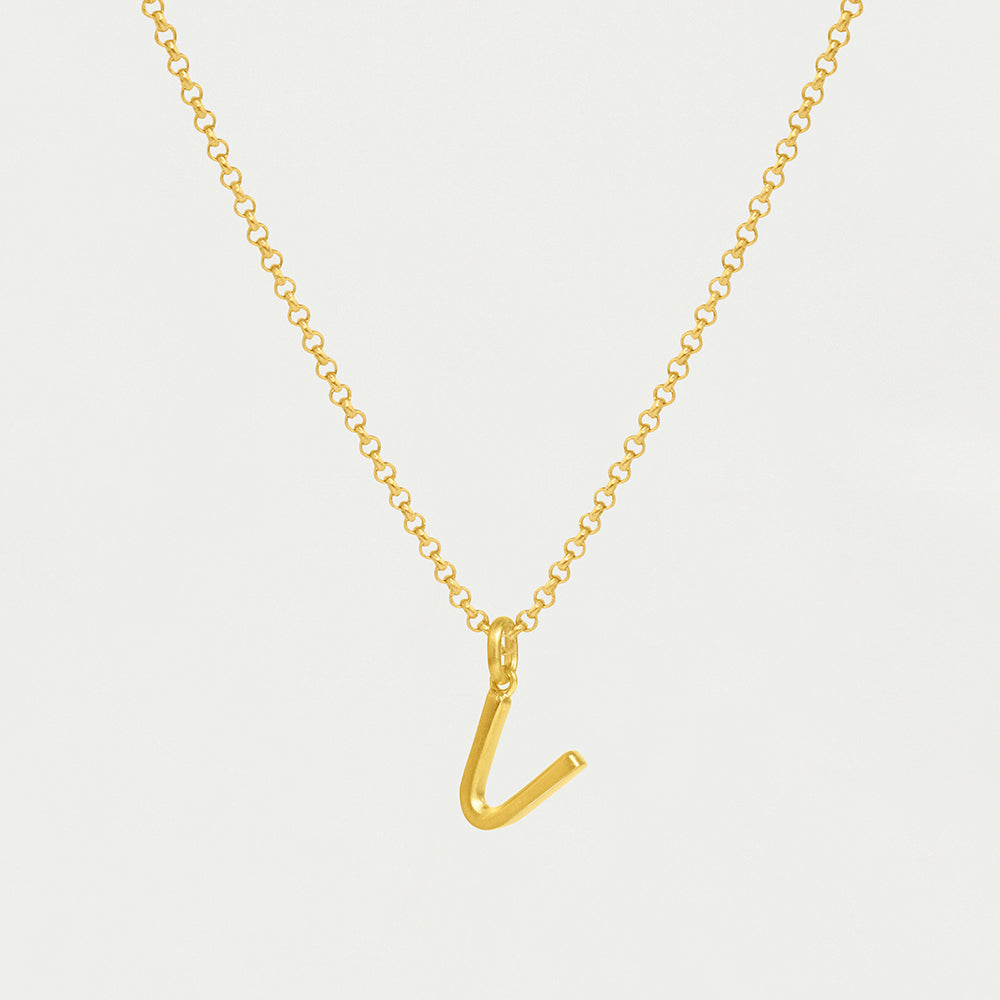 Initial Pendant - Gold