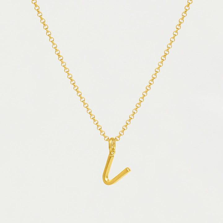 Initial Pendant - Gold
