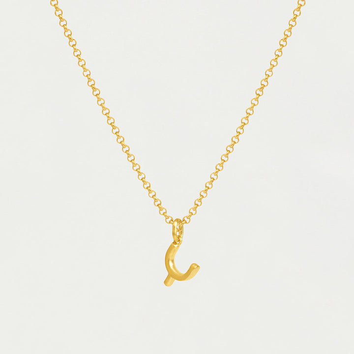 Initial Pendant - Gold