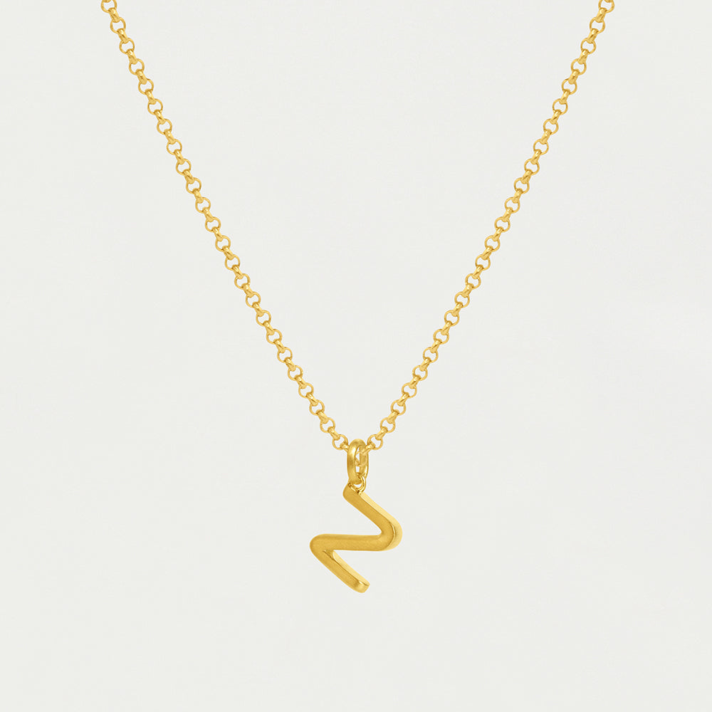 Initial Pendant - Gold