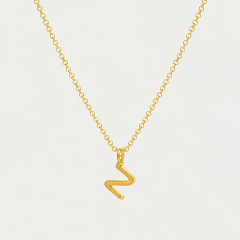 Initial Pendant - Gold