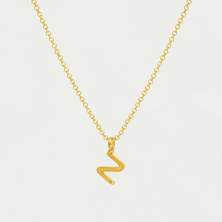 Initial Pendant - Gold