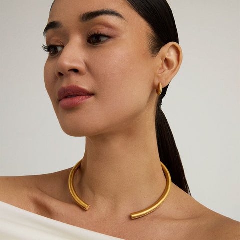 Colette Pavé Collar - Gold