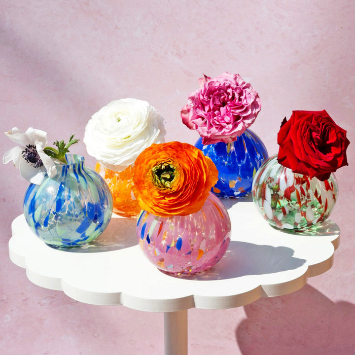 Nuvola Aqua Bud Vase