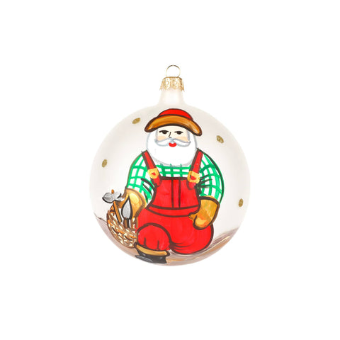 Old St. Nick Gardener Ornament