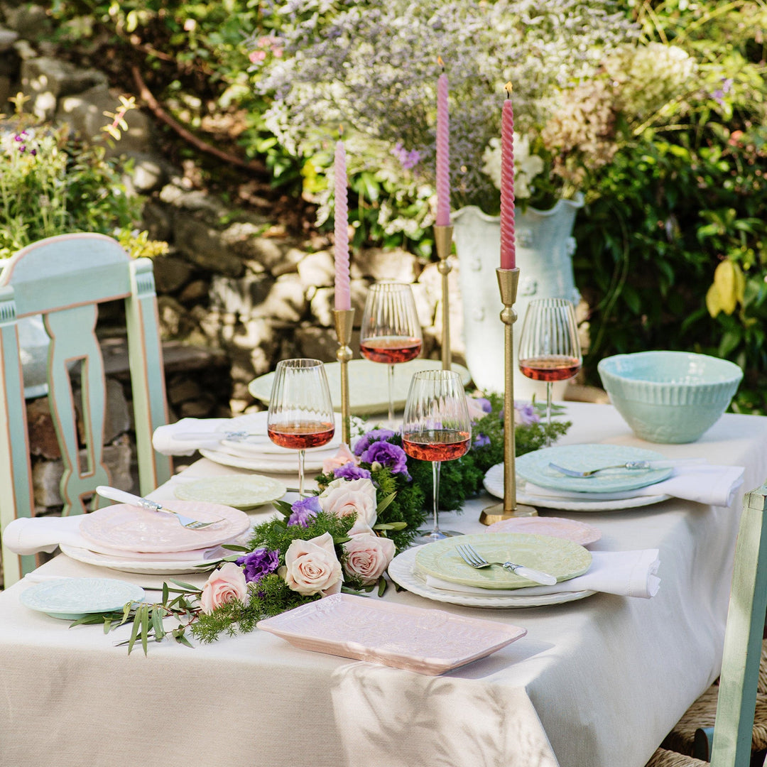 Pietra Fiori Pink Salad Plate