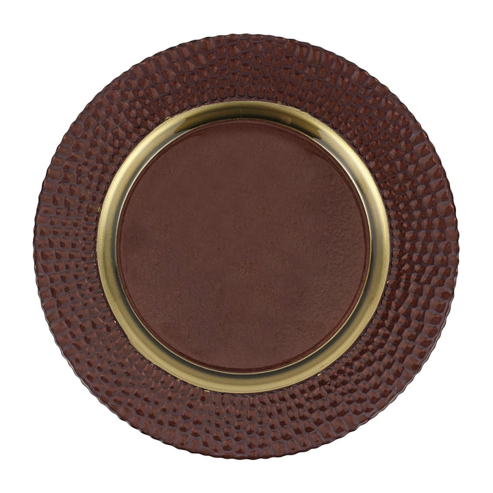 Pelli Glass Brown Charger