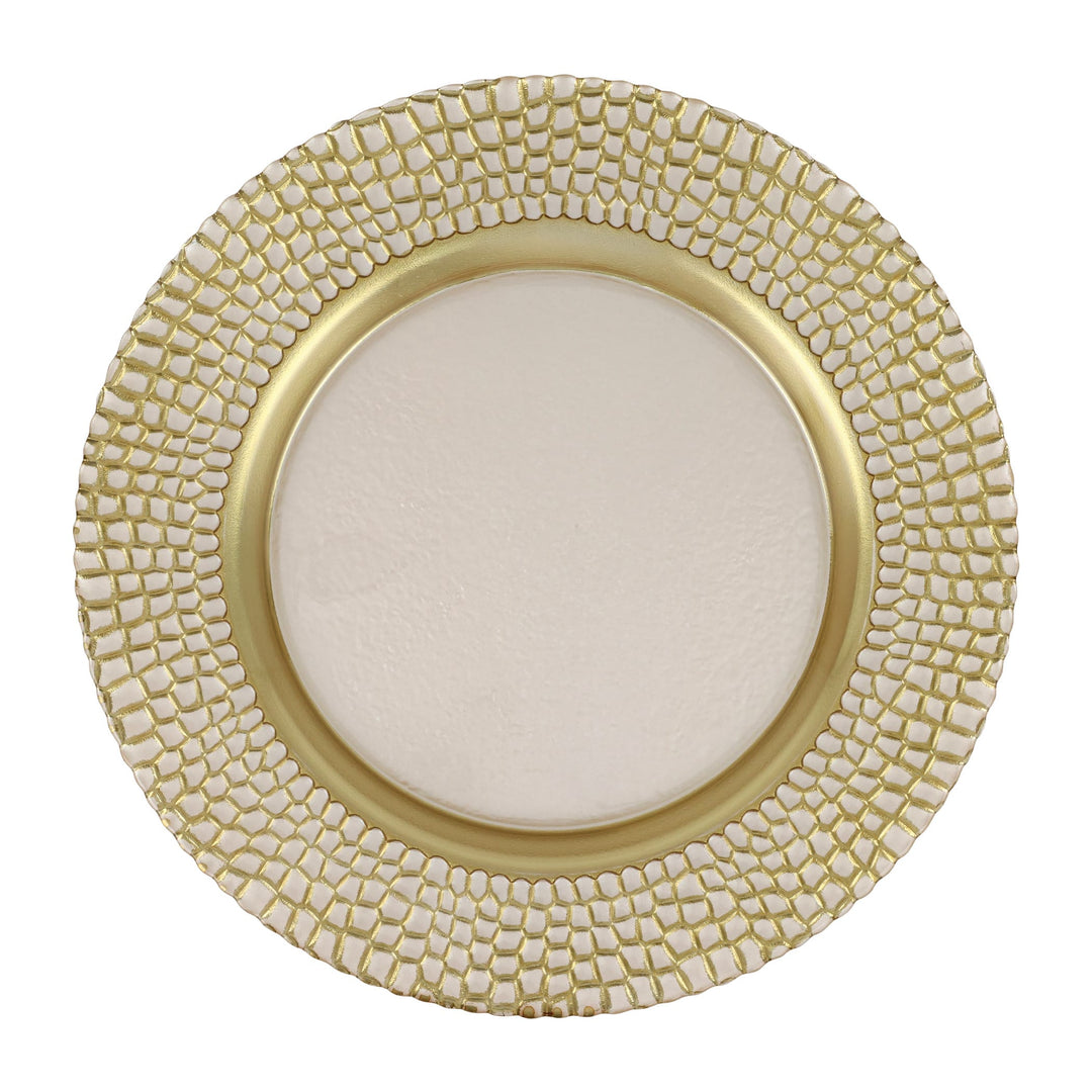 Pelli Glass Ivory Charger
