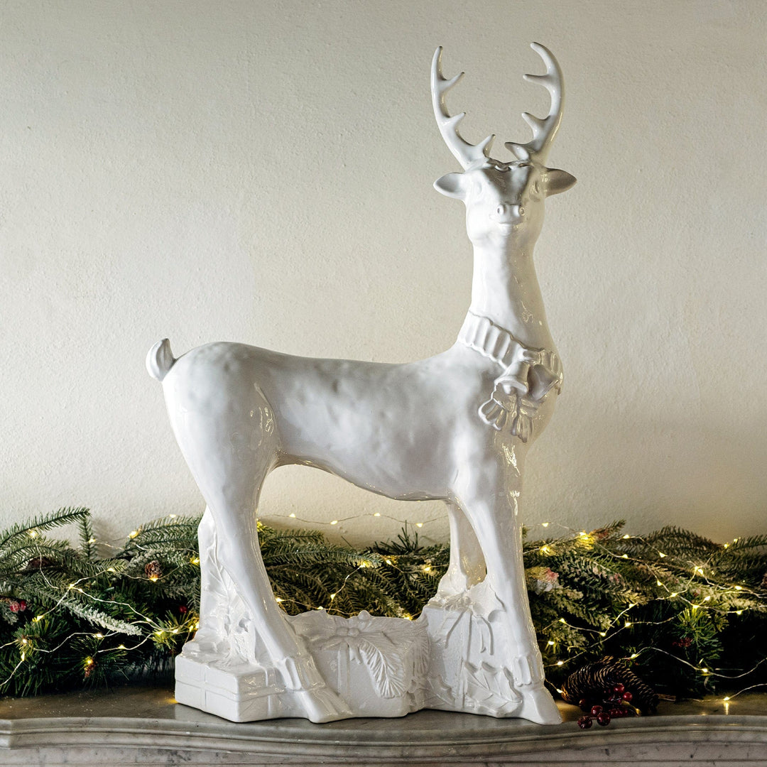 Pietra Natale Figural Deer Sculpture