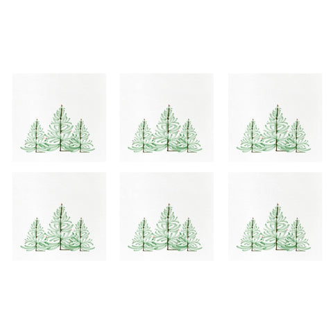 Papersoft Napkins Lastra Holiday Cocktail Napkins (Pack of 20) - Set of 6