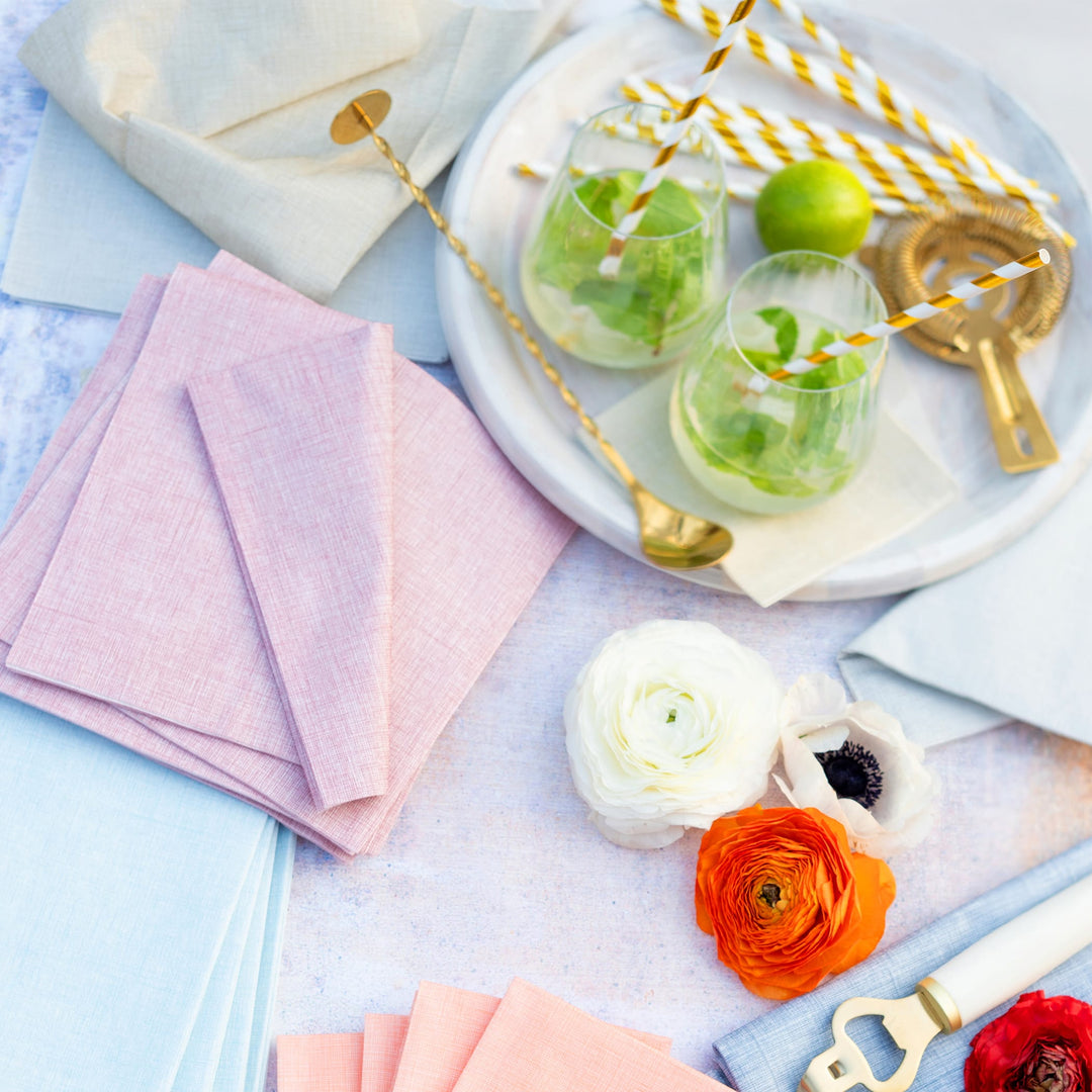Papersoft Napkins Easy Bordeaux Dinner Napkins (Pack of 20)